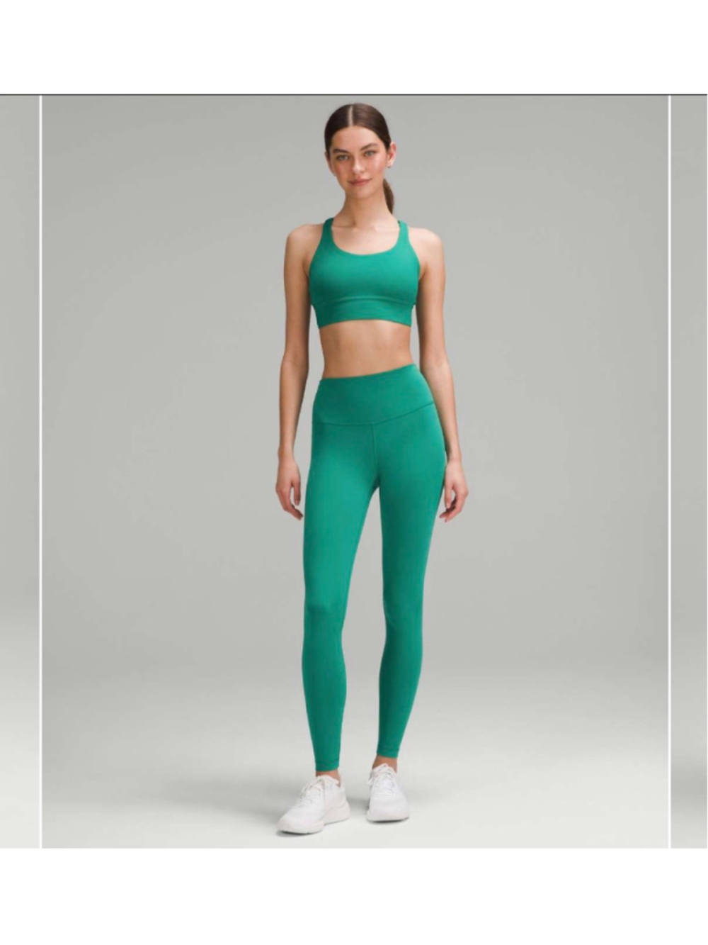 Lululemon Wunder Train High-Rise Tight 28" size 8 Green